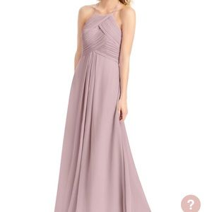 Vintage mauve Azazie Bridesmaid Dress